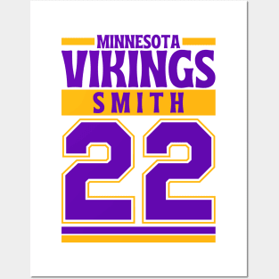 Minnesota Vikings Smith 22 American Football Edition 3 Posters and Art